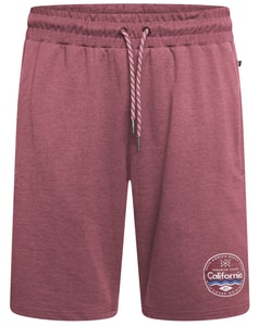 KAM California Jogger Shorts Burgunderrot